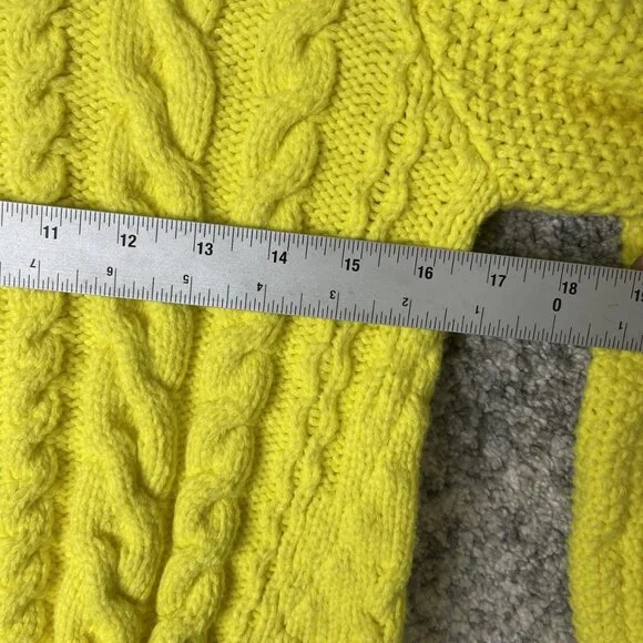 Stella McCartney Sweater Womens‎ Medium Cable Knit Pullover Made In Italy Bold